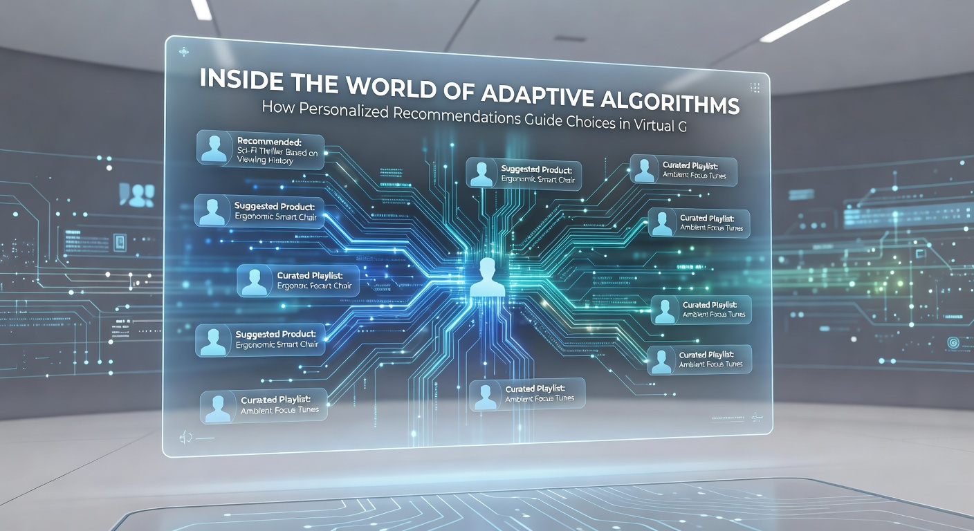 Visualisierung personalisierter Empfehlungen in einer virtuellen Gaming-Umgebung mit Nutzerdatenströmen
