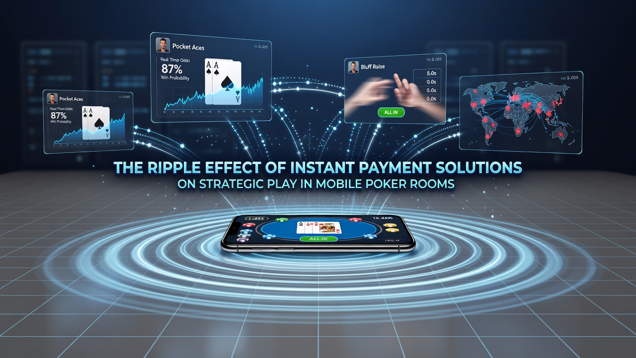 Strategische Anpassungen durch Echtzeit-Zahlungen in mobilen Poker-Umgebungen