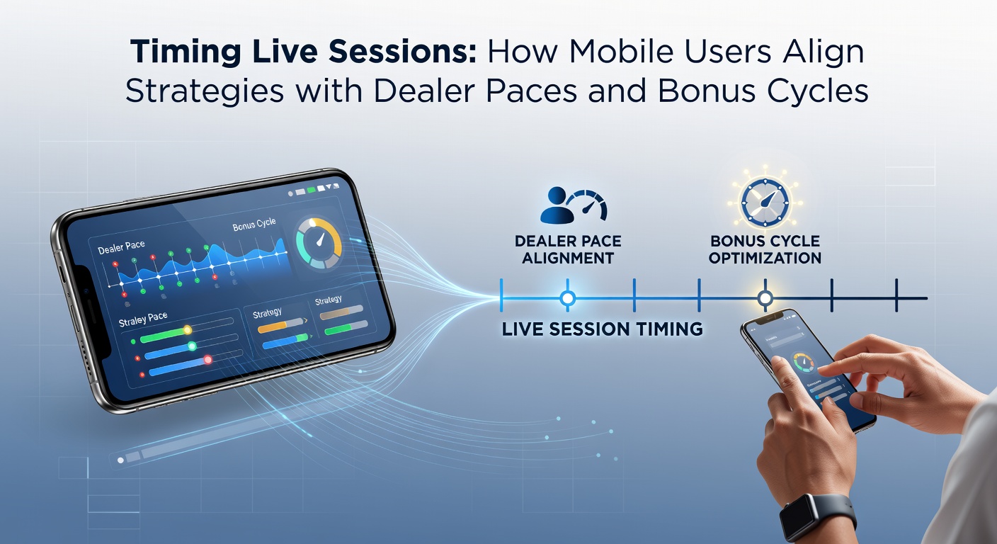 Mobile Nutzer beobachten Live-Dealer-Sessions auf Smartphones und passen Timing-Strategien an Händlergeschwindigkeiten an